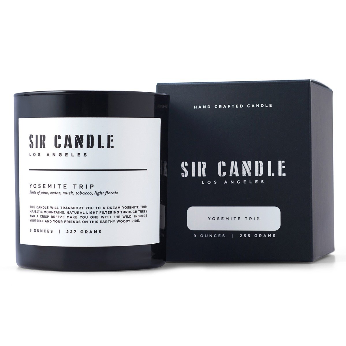 Sir Candle - Yosemite Trip Candle