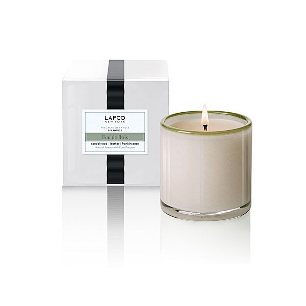 LAFCO - Feu de Bois (Ski House) Classic Candle luxury scented candle gift