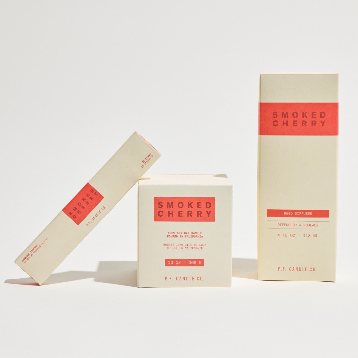 P.F. Candle Co. HI-FI Collection Smoked Cherry Scent Candle - Thumbnail 2