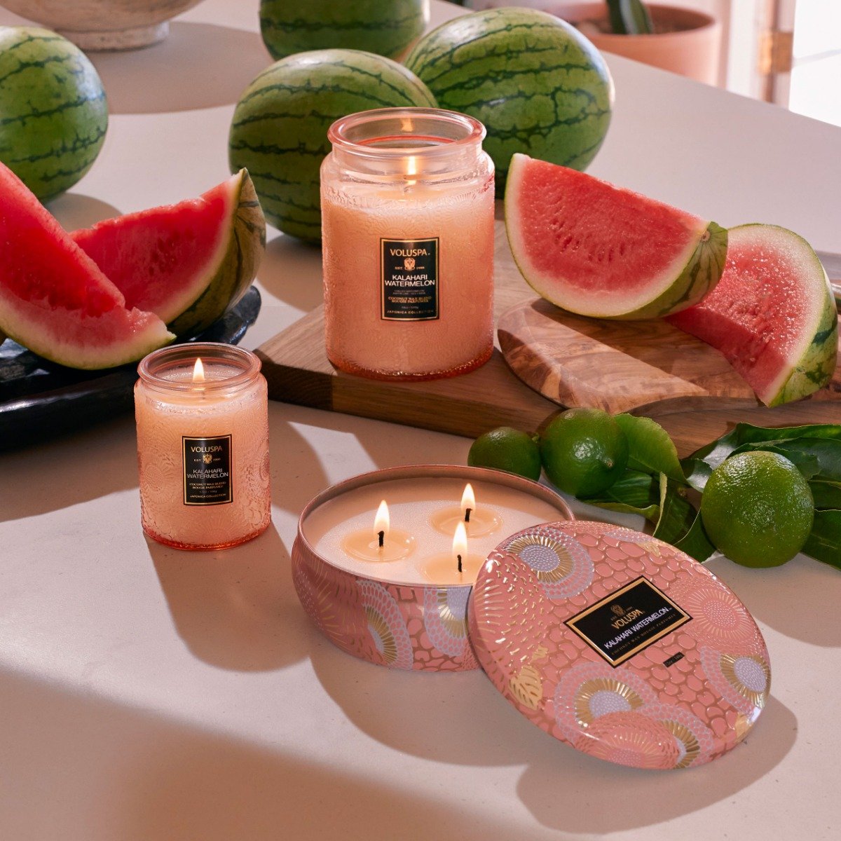 Voluspa - Kalahari Watermelon Large Jar Candle