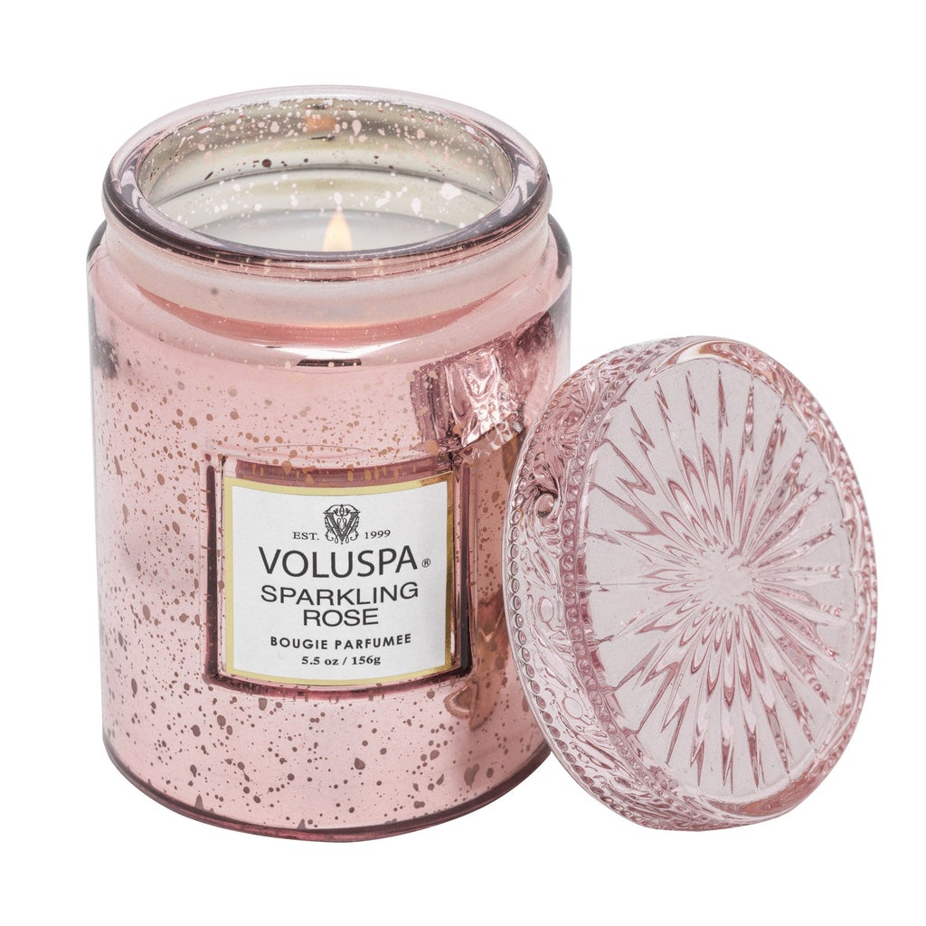 Voluspa - Sparkling Rose Small Jar Candle