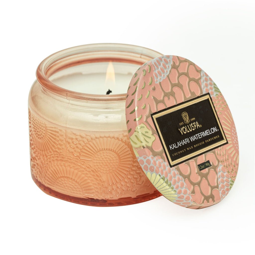 Voluspa - Kalahari Watermelon Small Glass Jar Candle
