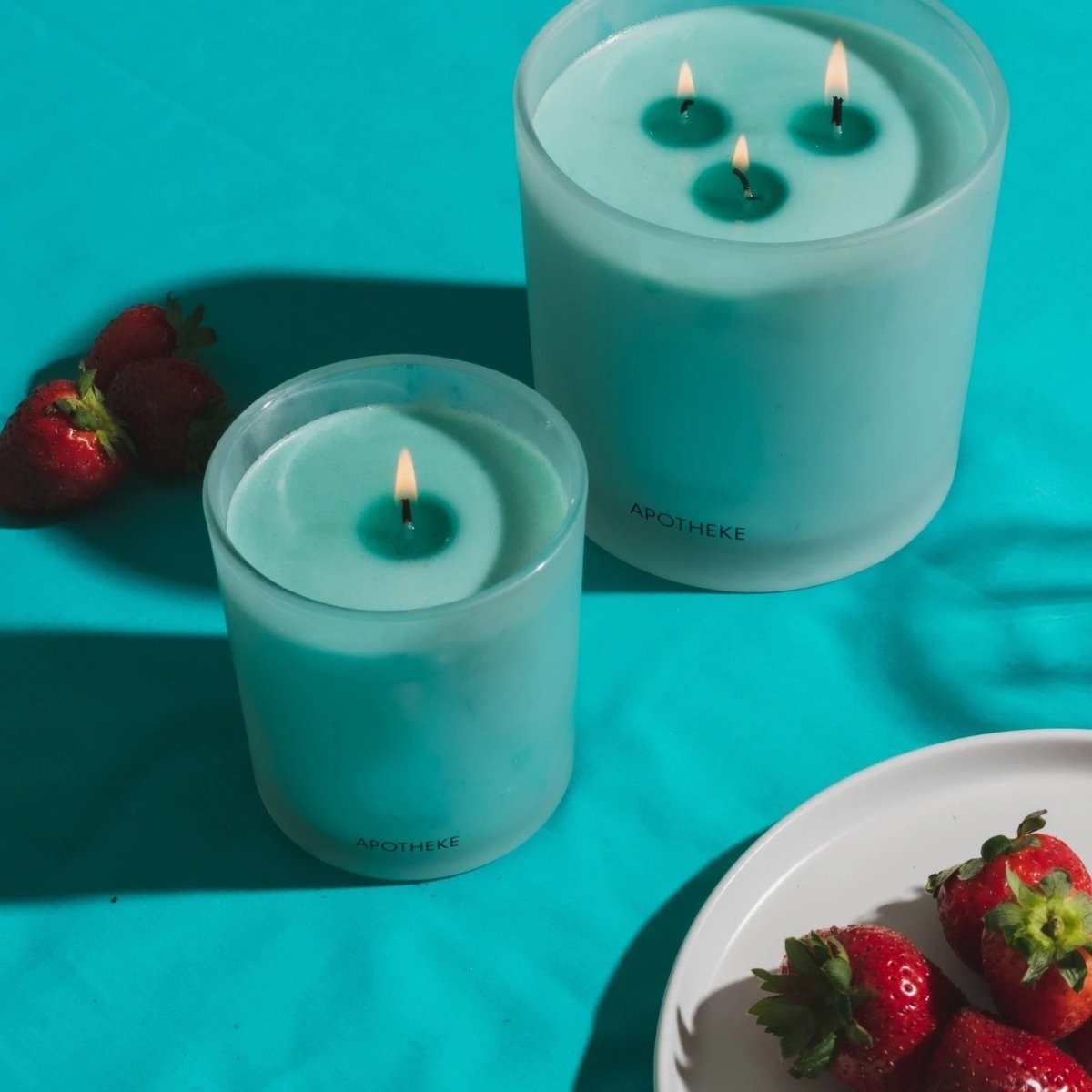 Apotheke - Strawberry Lime 3 Wick Candle