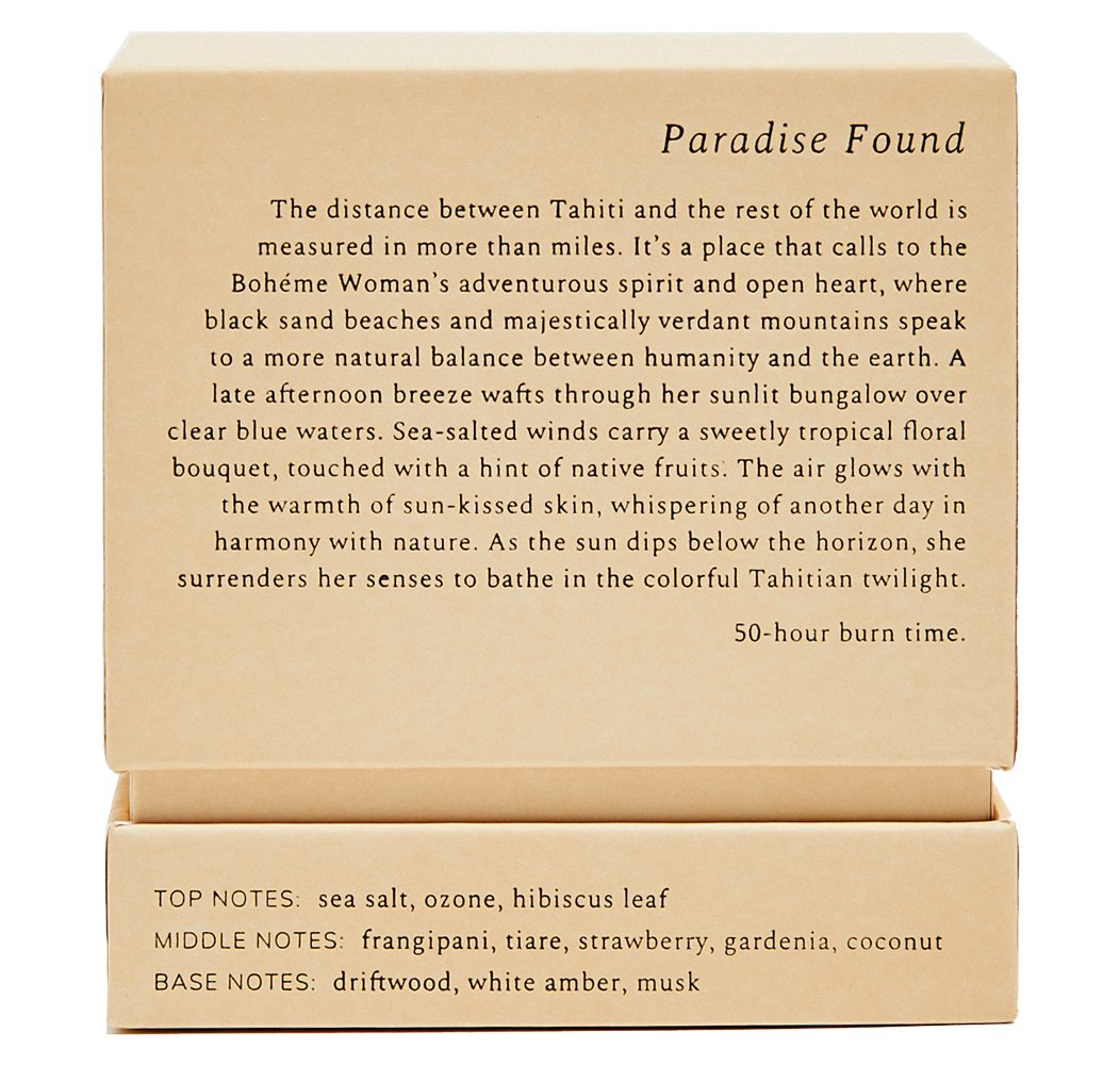 Boheme - Tahiti Candle