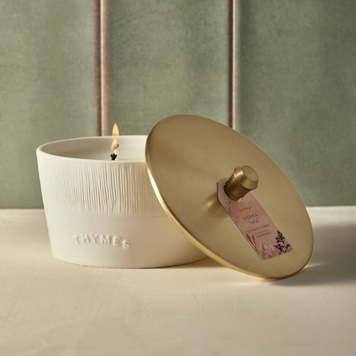 Thymes - Sienna Sage 3 Wick Statement Candle