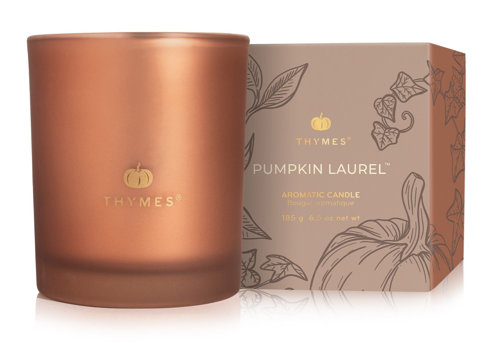 Thymes - Pumpkin Laurel Candle 