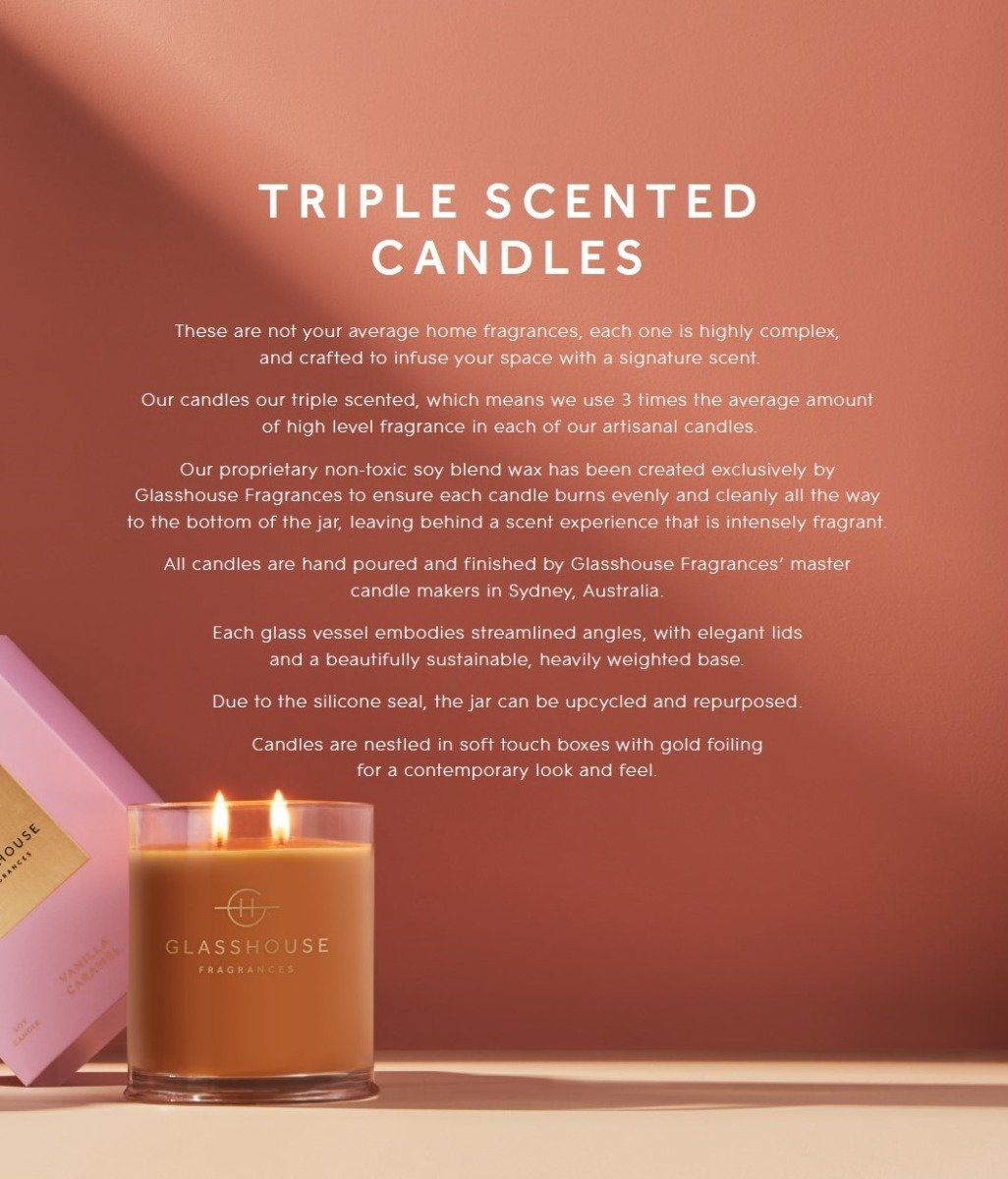 Glasshouse - Bora Bora Bungalow Candle