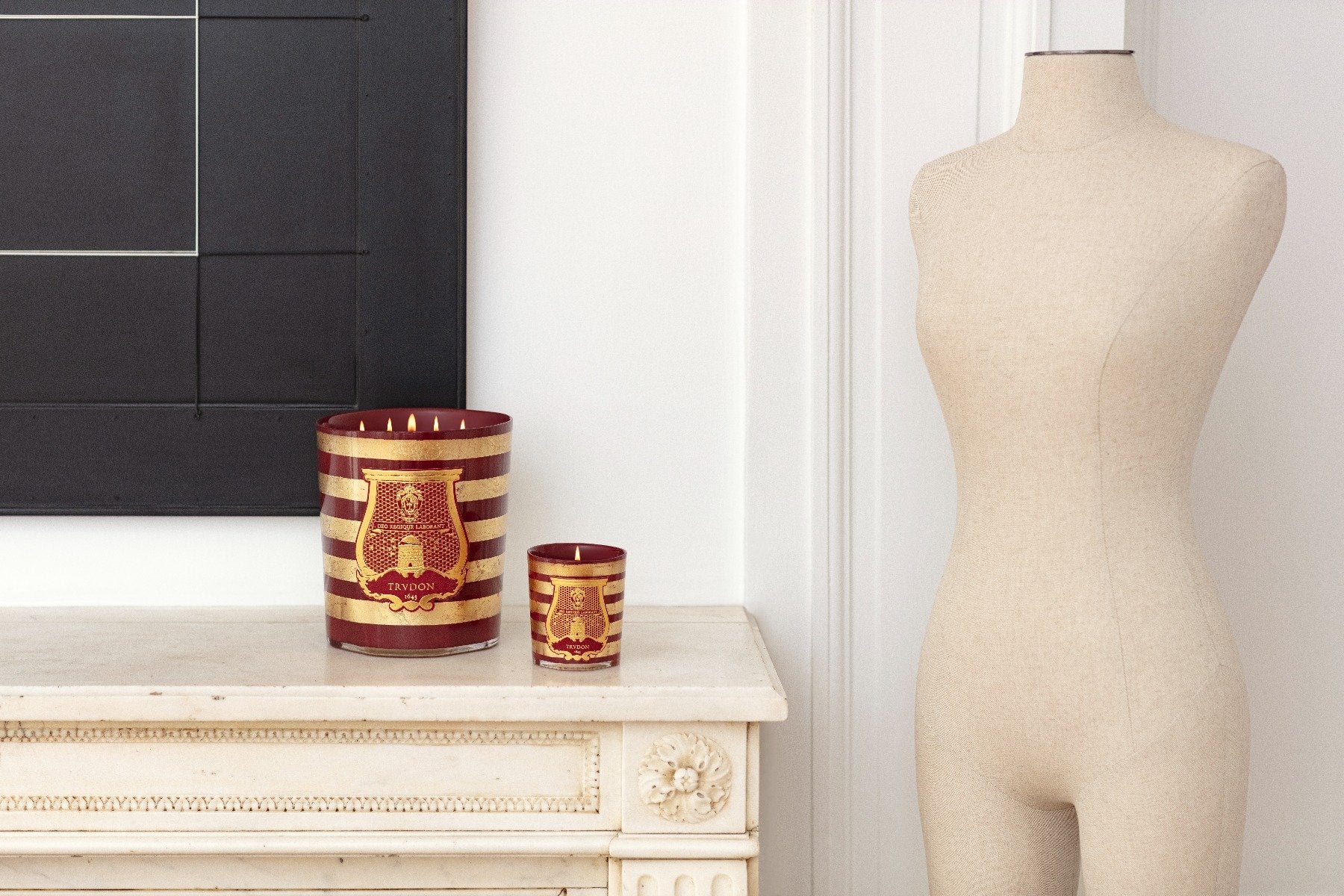 Cire Trudon - Balmain x Trudon Grande Candle 