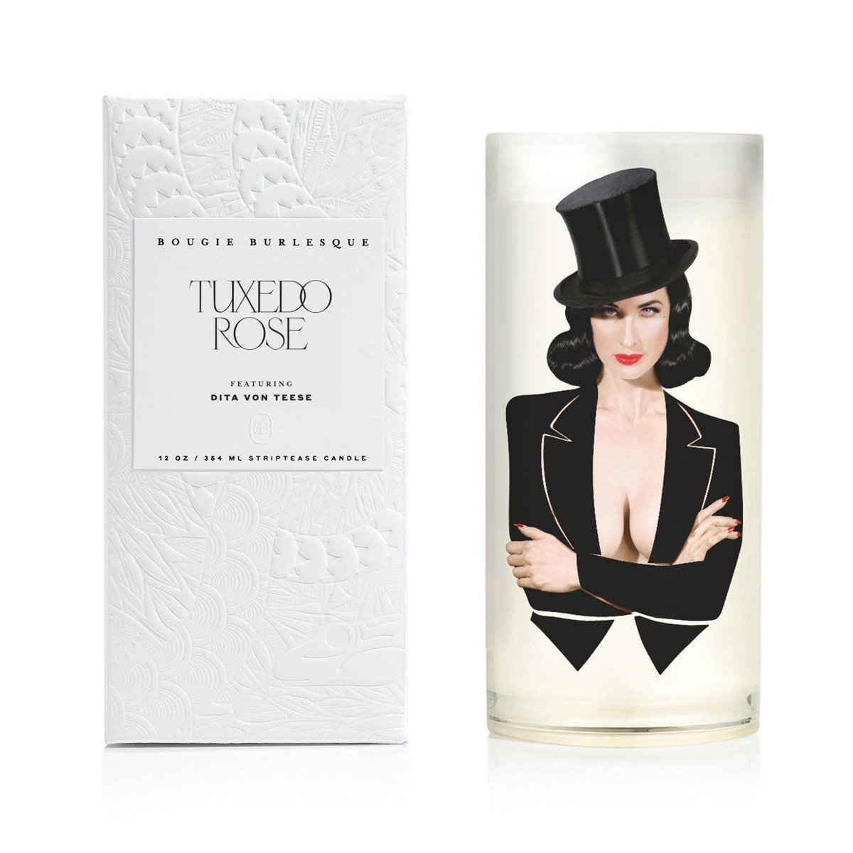 Heretic - Tuxedo Rose Candle