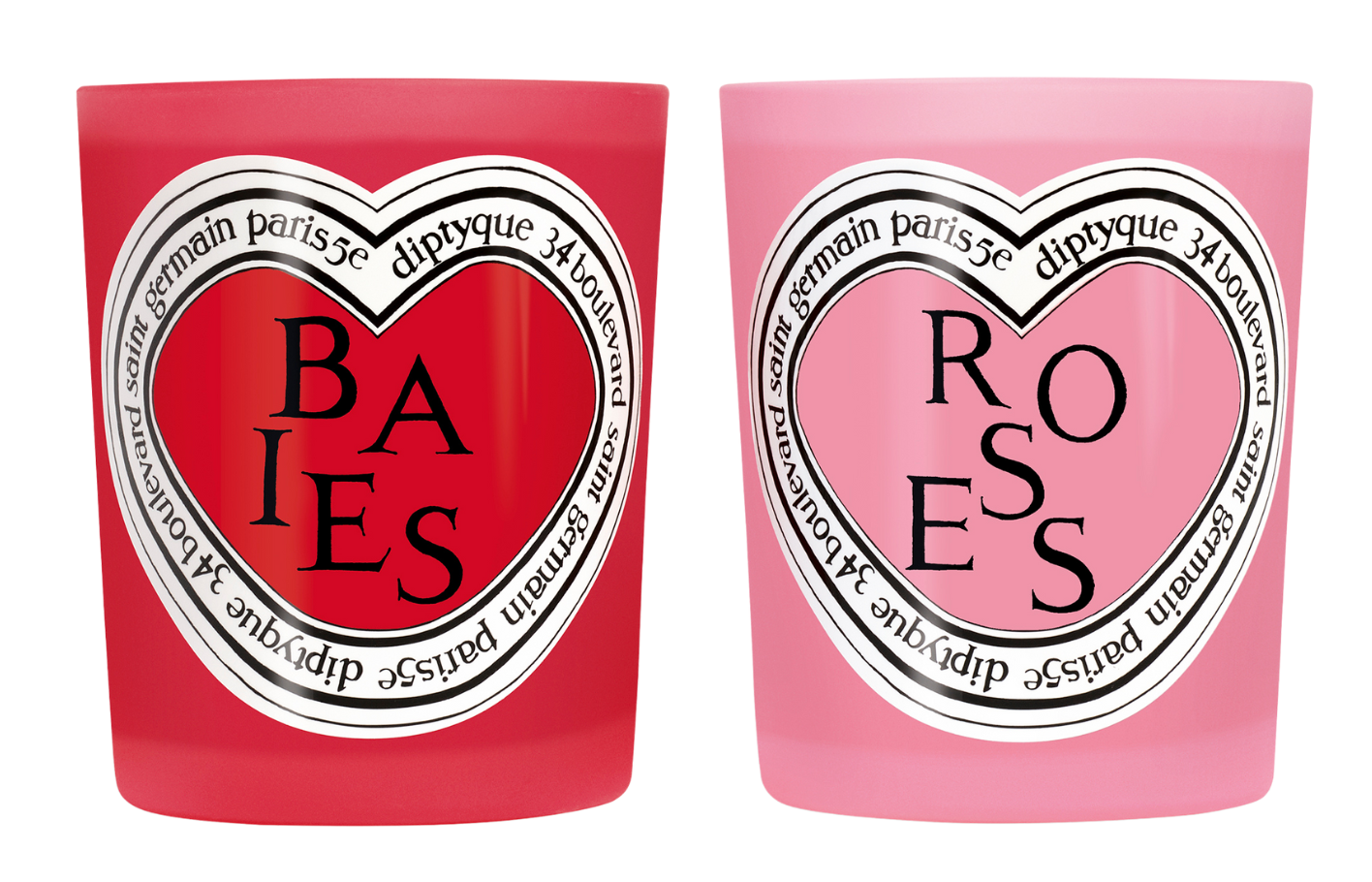 Diptyque - Baies & Roses Valentine’s Day Candle Duo