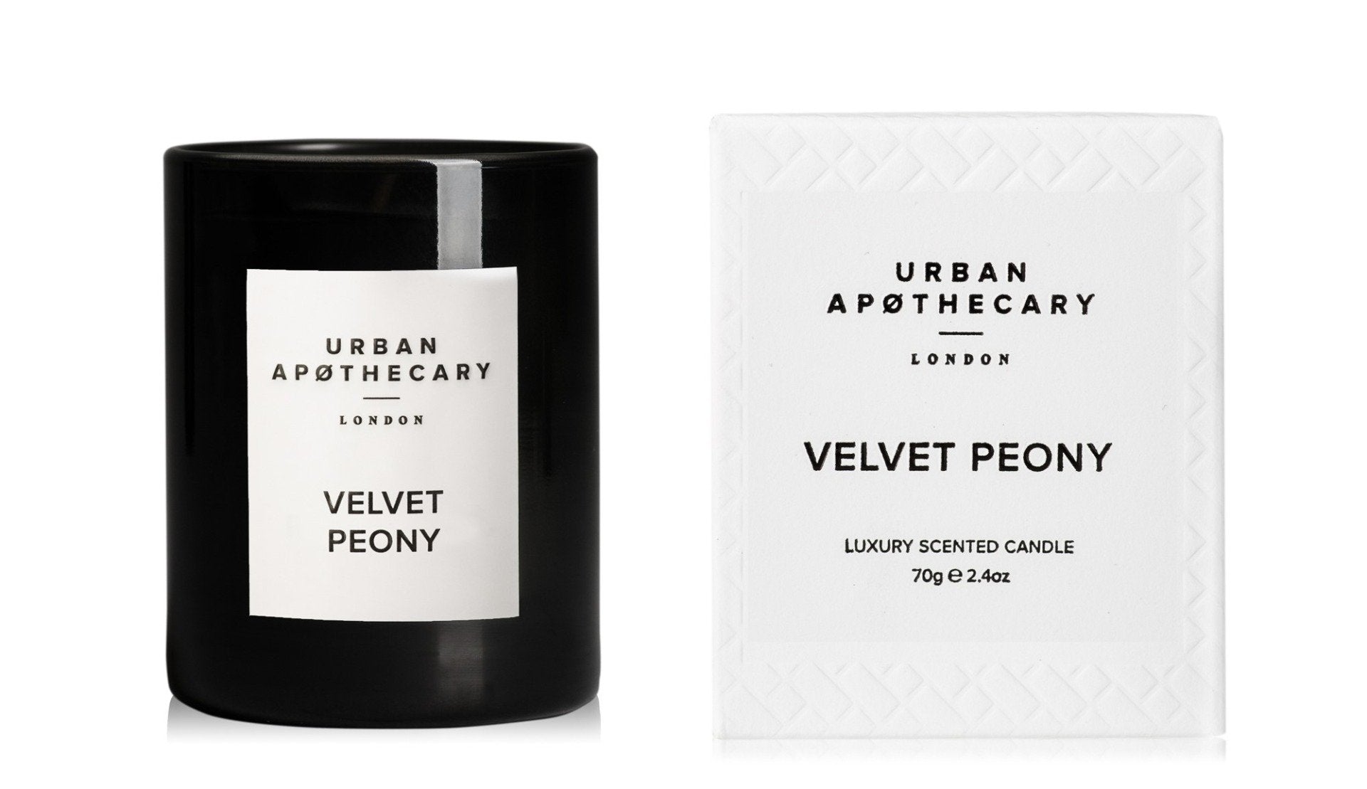 Urban Apothecary - Velvet Peony Mini Candle