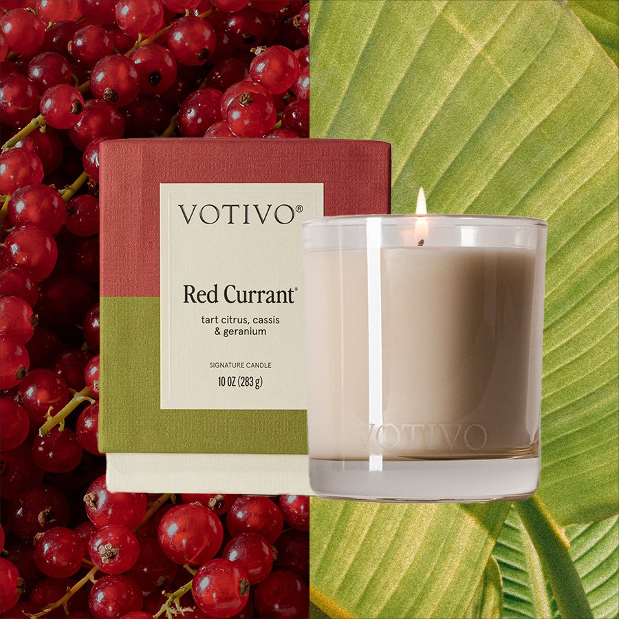 Votivo - Red Currant Signature 10oz Candle