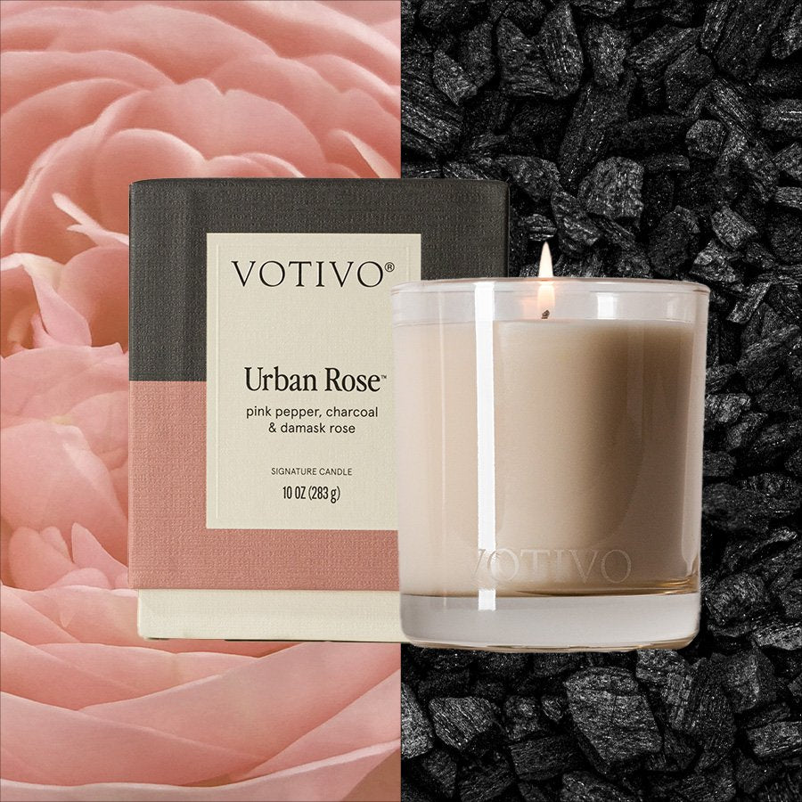 Votivo - Urban Rose Signature 10oz Candle