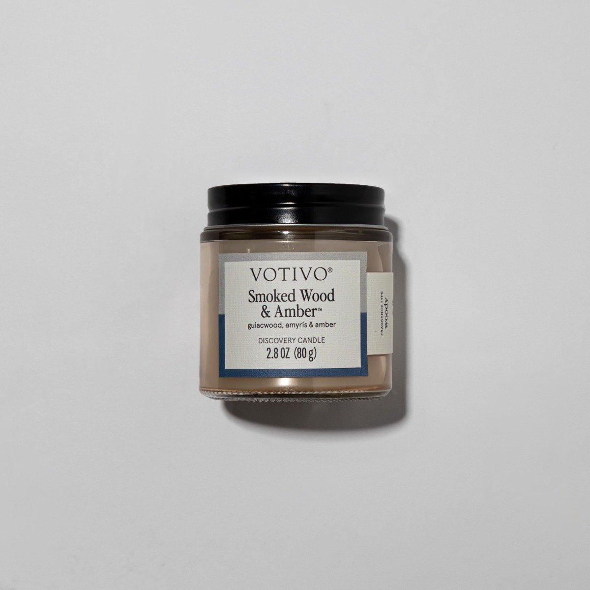 Votivo - Smoked Wood & Amber Discovery Candle