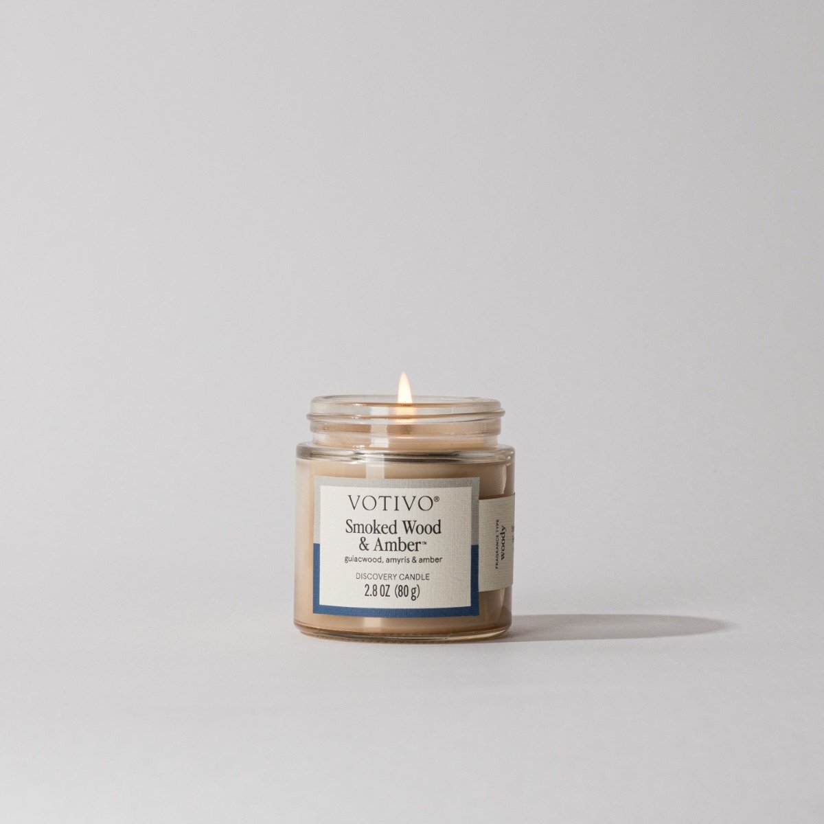 Votivo - Smoked Wood & Amber Discovery Candle