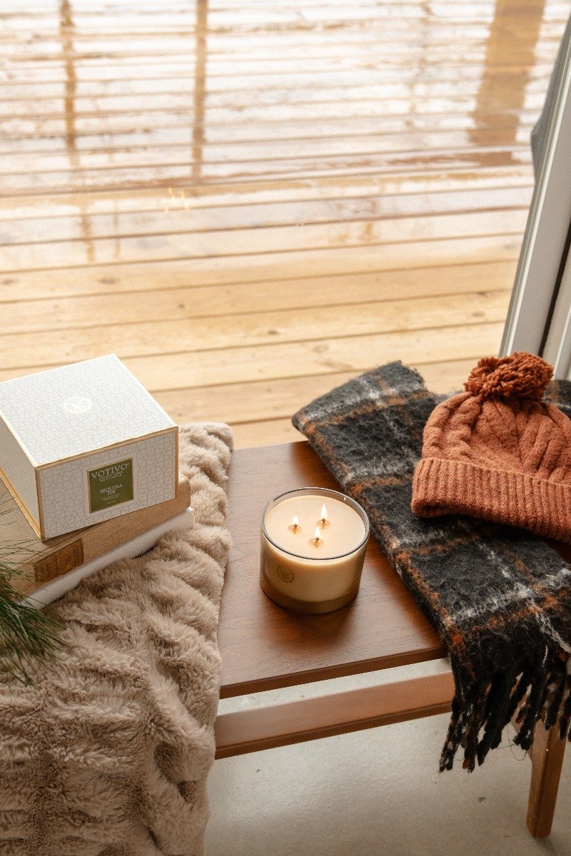 Votivo - Sequoia Fir 3 Wick Candle