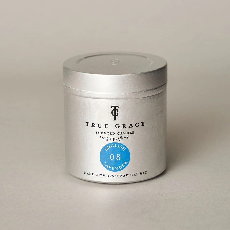 True Grace - English Lavender Tin Candle