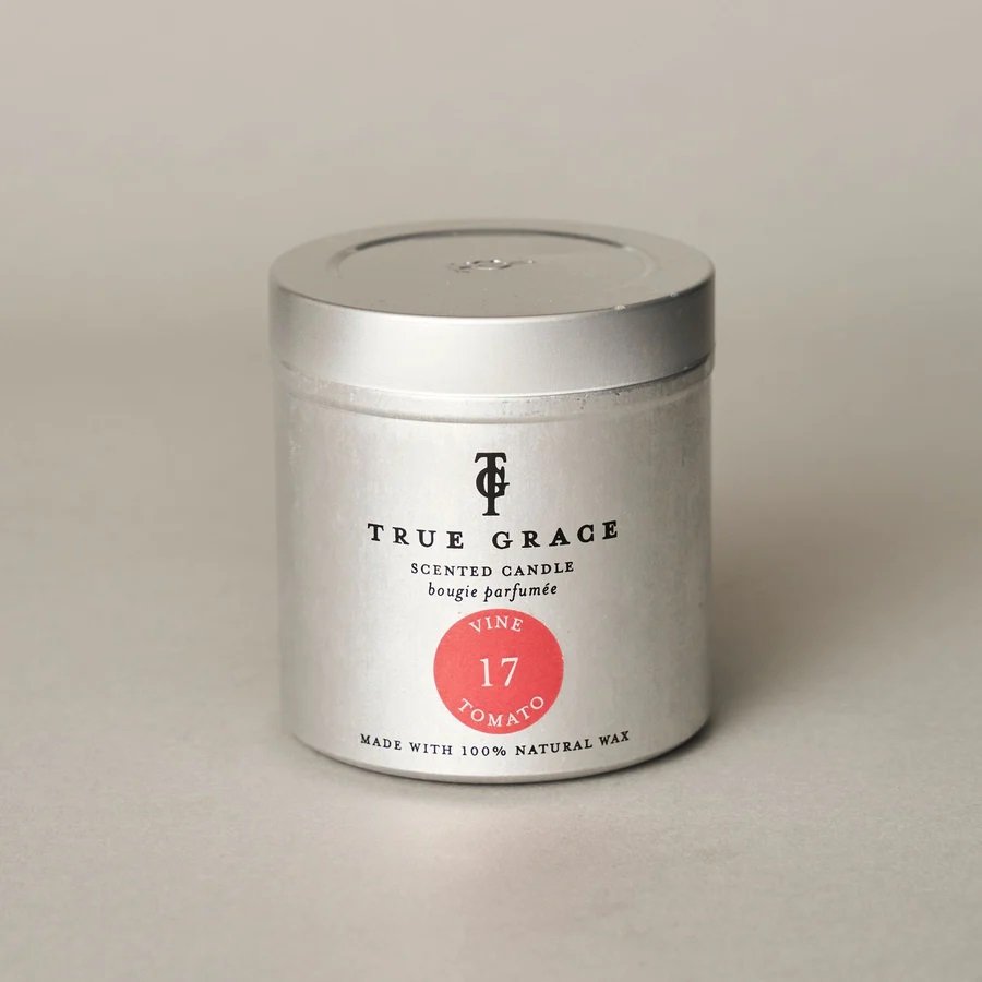 True Grace - Vine Tomato Tin Candle