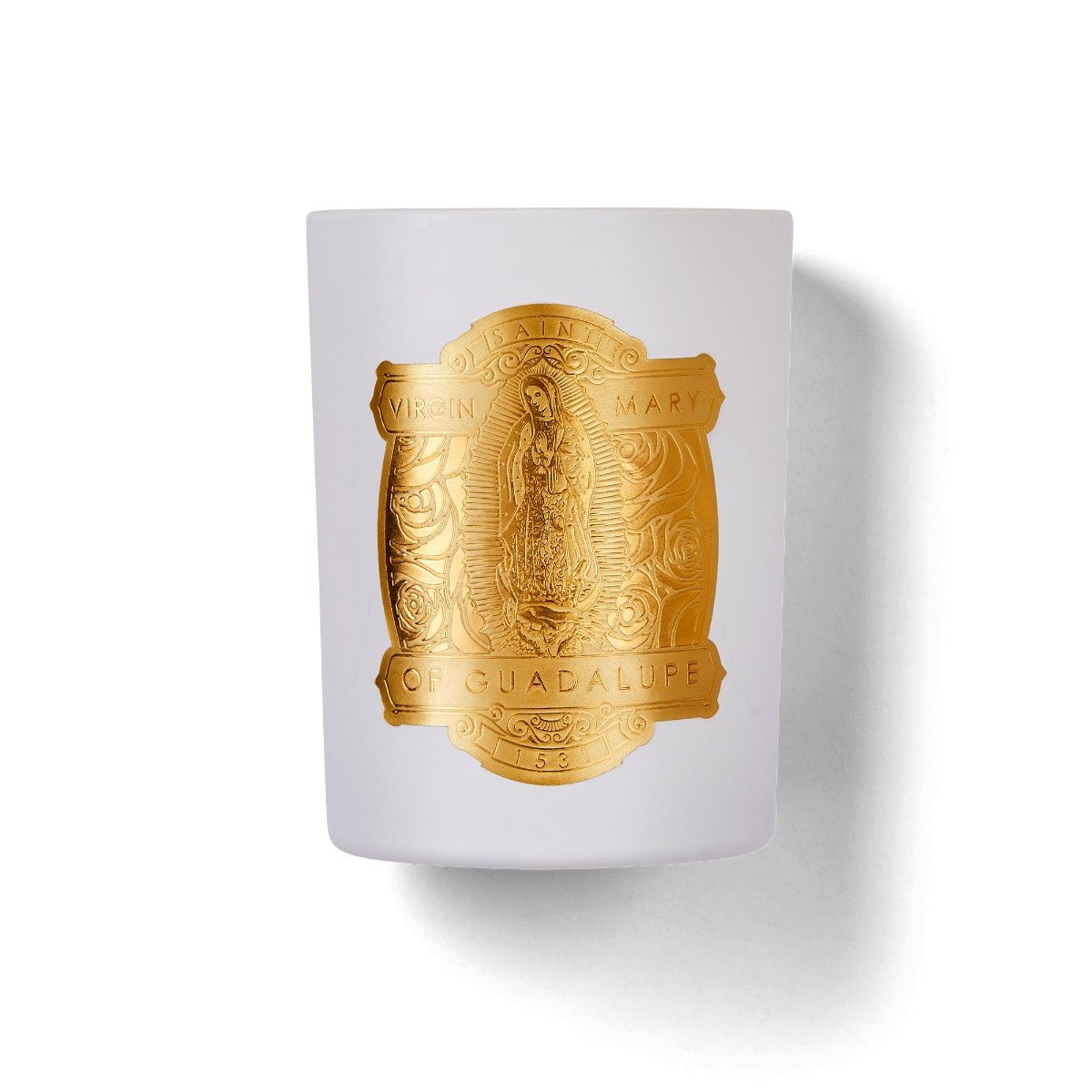 Saint - Virgin Mary of Guadalupe White Candle
