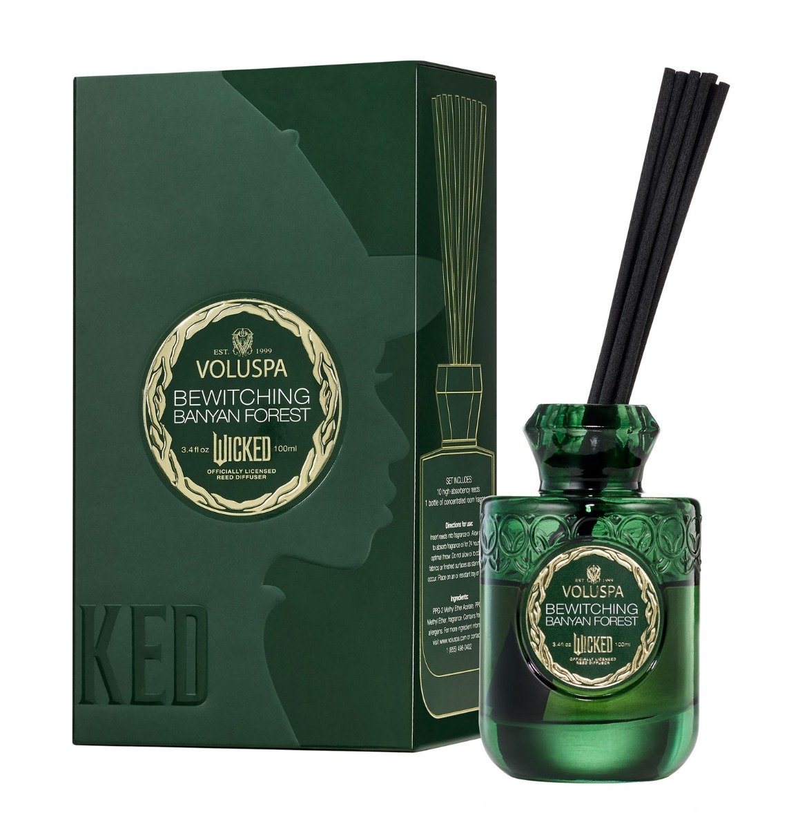 Voluspa - Bewitching Banyan Forest Diffuser (Wicked Collection