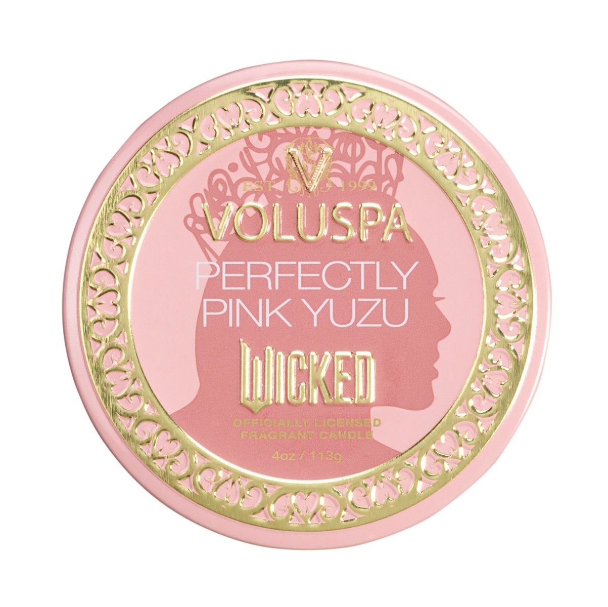Voluspa - Pink Goes Good With Green Mini Tin Candle Set (Wicked Collection)