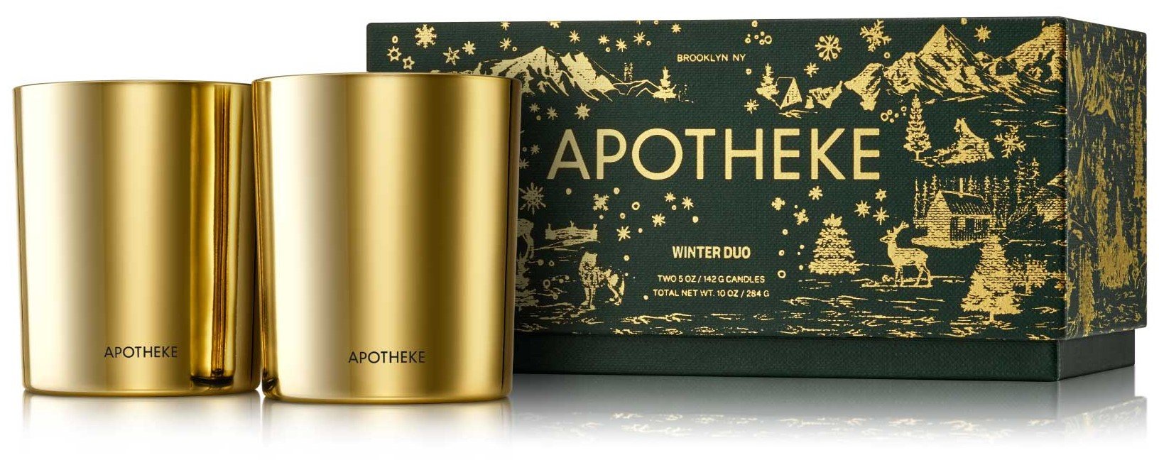 Apotheke - Winter Duo Mini Scented Candle Set