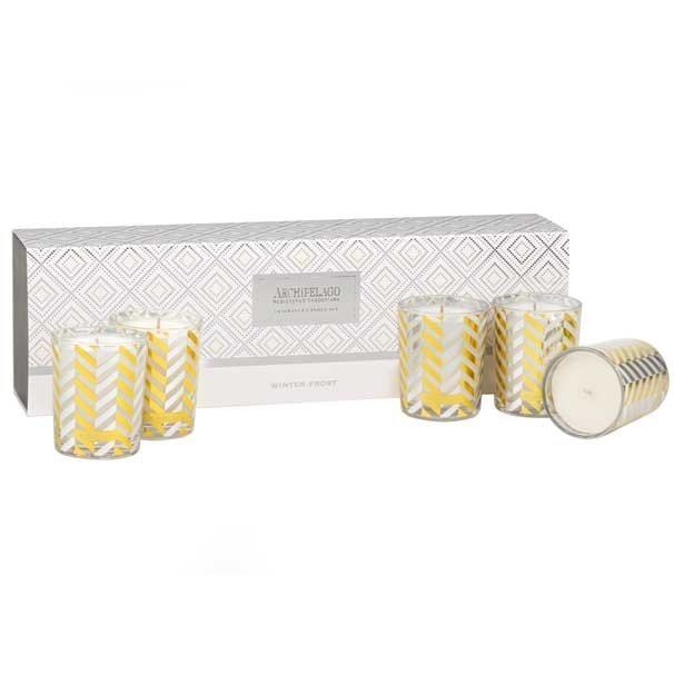 Archipelago - Winter Frost Votive Candle Gift Set