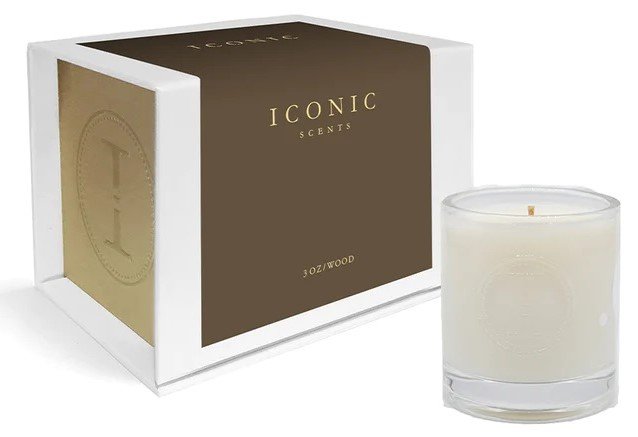 Iconic - Wood Mini Candle