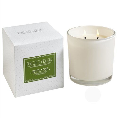 Field + Fleur - White Pine 2 Wick Candle