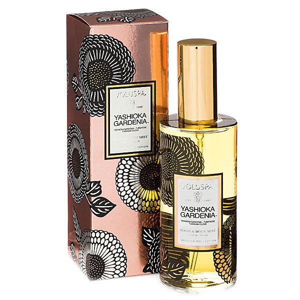 Voluspa - Yashioka Gardenia Room Spray & Body Mist | Candle Delirium