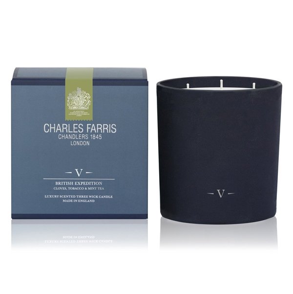 British Expedition 3 Wick Candle