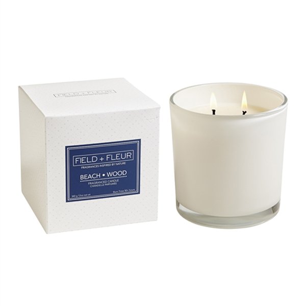 Beach Wood 2 Wick Candle