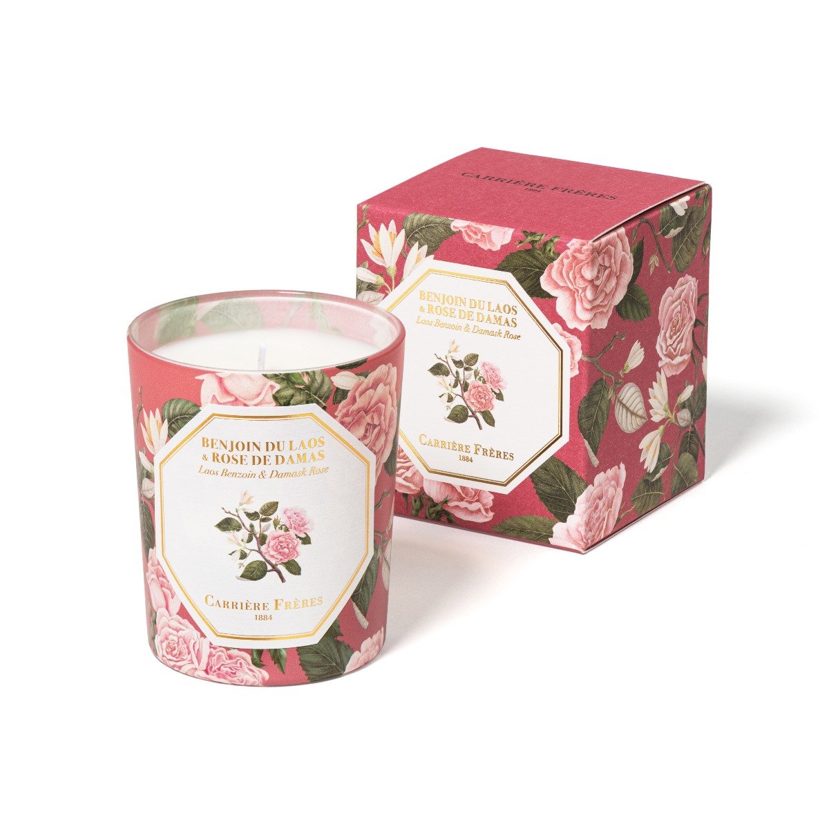 Benzoin & Rose Candle