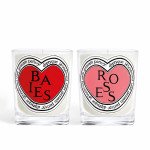 Diptyque - Baies (Berries) & Roses Candle Duo (Valentine’s Day Edition)