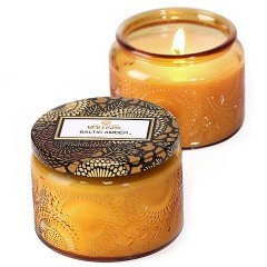 Voluspa Baltic Amber Small Glass Jar Candle