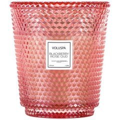 Voluspa Blackberry Rose Oud 5 Wick Hearth Candle