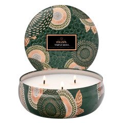 Voluspa - Temple Moss 3 Wick Tin Candle