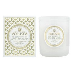 Voluspa Eucalyptus & White Sage Candle