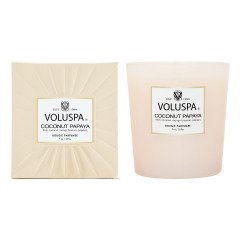 Voluspa Coconut Papaya Boxed Candle