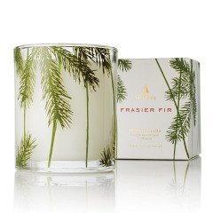 Thymes Frasier Fir Heritage Large Pine Needle Luminary Candle