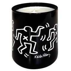 Keith Haring Black & White Candle