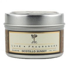 Joshua Tree Ocotillo Sunset Travel Tin Candle