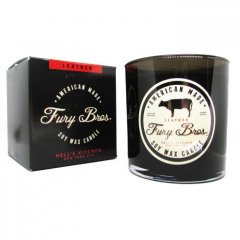 Fury Bros Leather Candle
