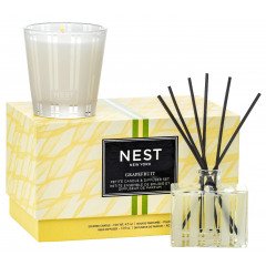 Nest Grapefruit Petite Candle & Diffuser Set