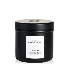 Urban Apothecary Oudh Geranium Travel Tin Candle