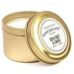 Paddywax Sea Salt & Sage Travel Tin Candle