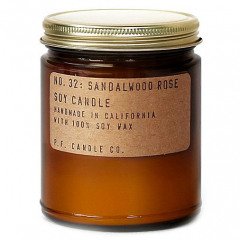 P.F. Candle Co. Sandalwood Rose Candle