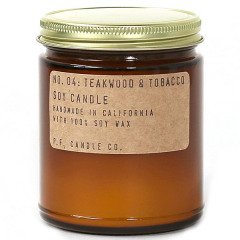 P.F. Candle Co. Teakwood & Tobacco Candle