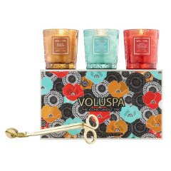 Voluspa - Japonica Icons XXV Anniversary Candle Trio Set