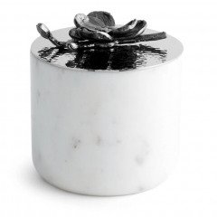 Michael Aram Black Orchid Small Marble Candle